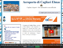 Tablet Screenshot of aeroportodicagliari.com